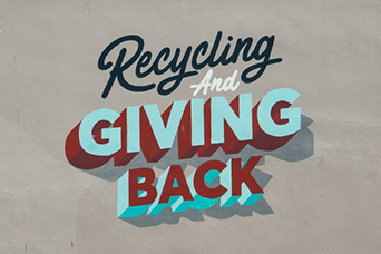 Citattion Recycling and giving back