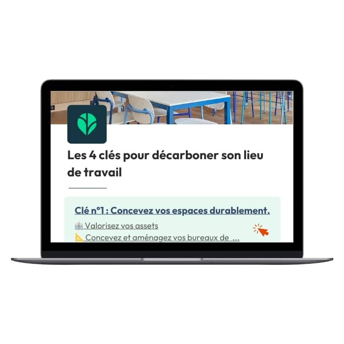 Aperçu de la ressource : Les 4 clés pour décarboner son lieu de travail