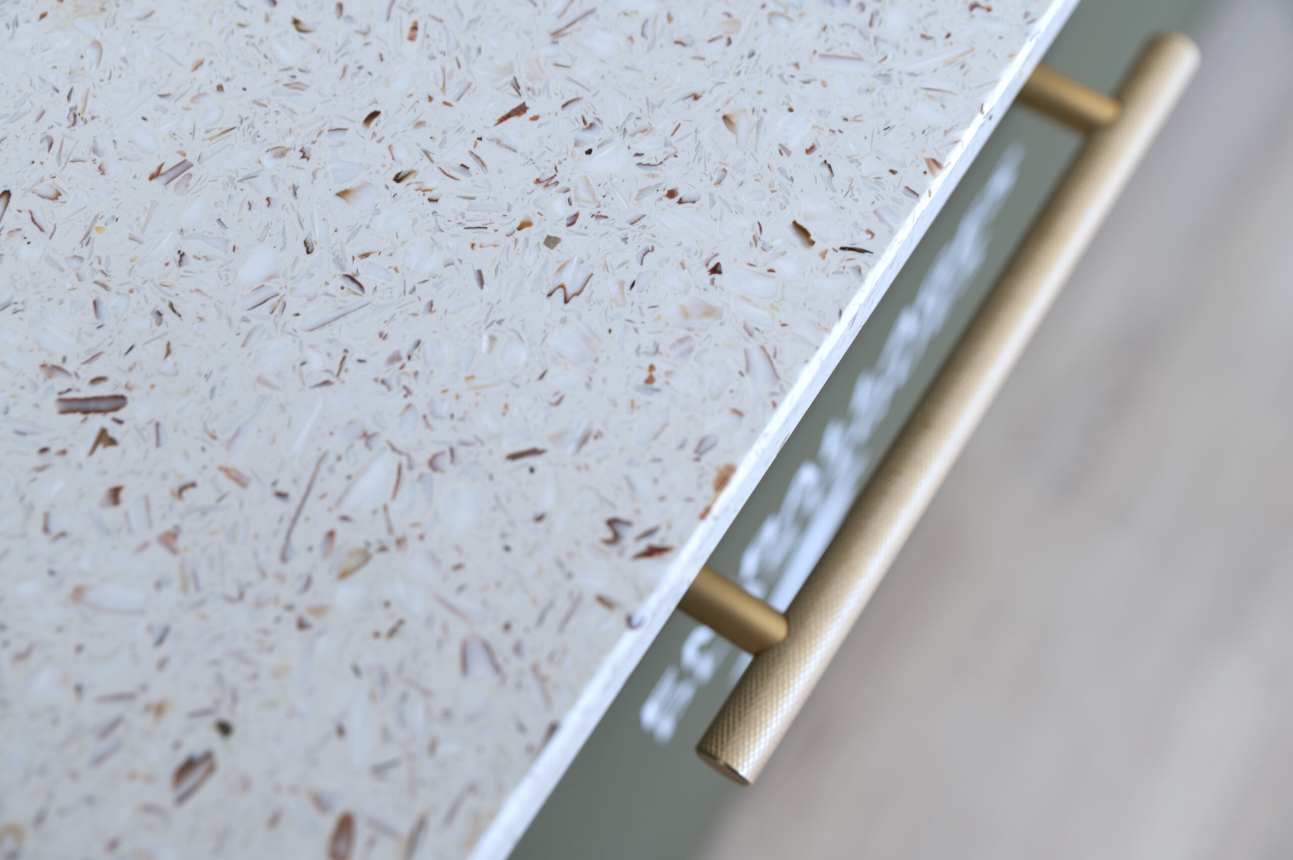 Plan de travail en coquille